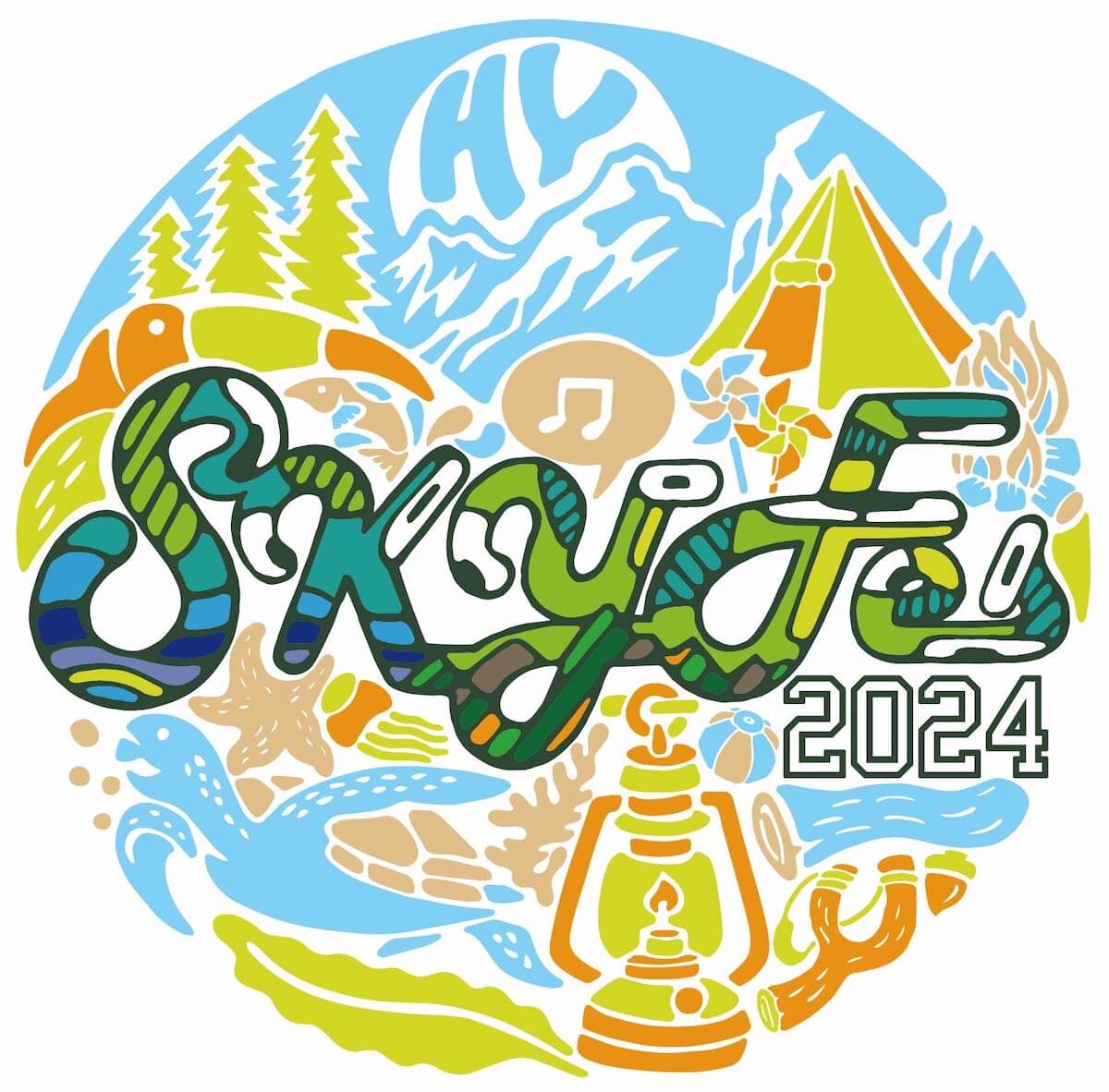 HY主催の世界一クリーンな音楽野外フェス「HY SKY Fes 2024 ＆前夜祭」全出演アーティスト＆日割り発表